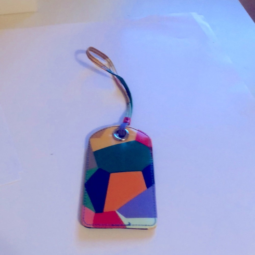 Vera Bradley luggage tag